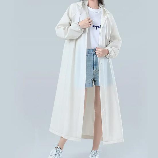 Одноразовый и портативный плащ для взрослых, плащ для путешествий на открытом воздухе, прозрачный плащ «все в одном».