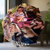 Taylor music Umbrella Folding umbrella, automatic umbrella 8-Frame for Travel, camping Use Gift for Halloween Christmas