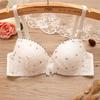 Sexy Push Up Bras Sweat 3/4 Cup Underwear For Women Printed Floral Lingerie Female Bras Cute Brassiere