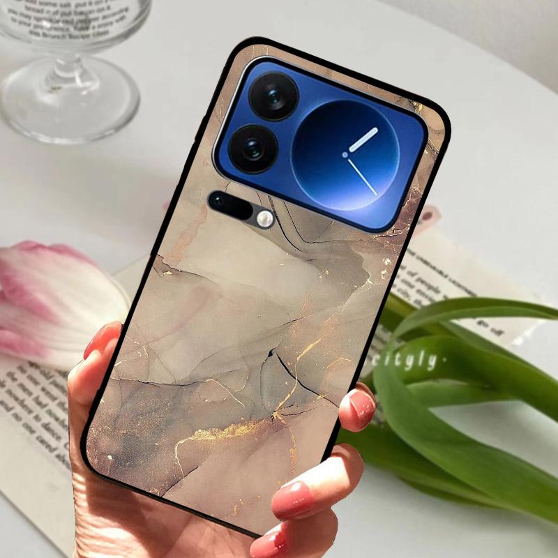 Чехол для Xiaomi Mi 17 Pro Max/17Pro Модный Ударопрочный Защитный Задний Чехол Для Xiaomi 17 ProMax Мягкий ТПУ Силиконовый Чехол для Телефона