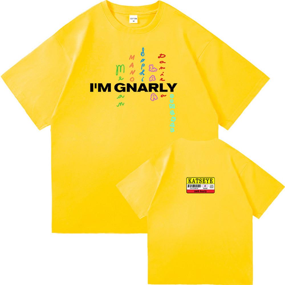 Fashion 2025 KATSEYE Gnarly Merch TShirt Men Women Short Sleeve Crewneck Summer Cotton Tee Shirt Streetwear