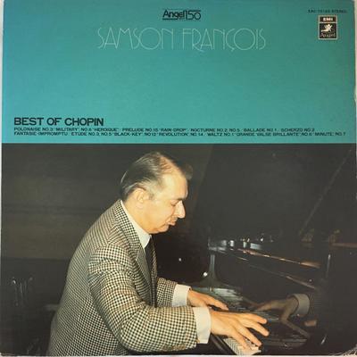 Виниловая пластинка САМСОН ФРАНСУА - Лучшее из Шопена EAC70125 ANGEL - Япония Оби Классика Б/У