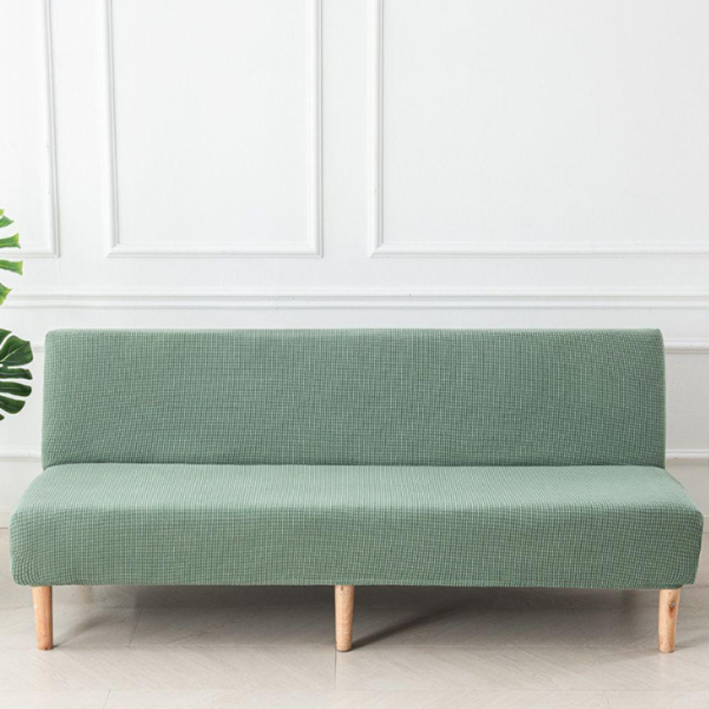 Elastic Futon Sofa Cover Dust-proof Bench Cover Universal Armless Sofa Slipcover Living Room