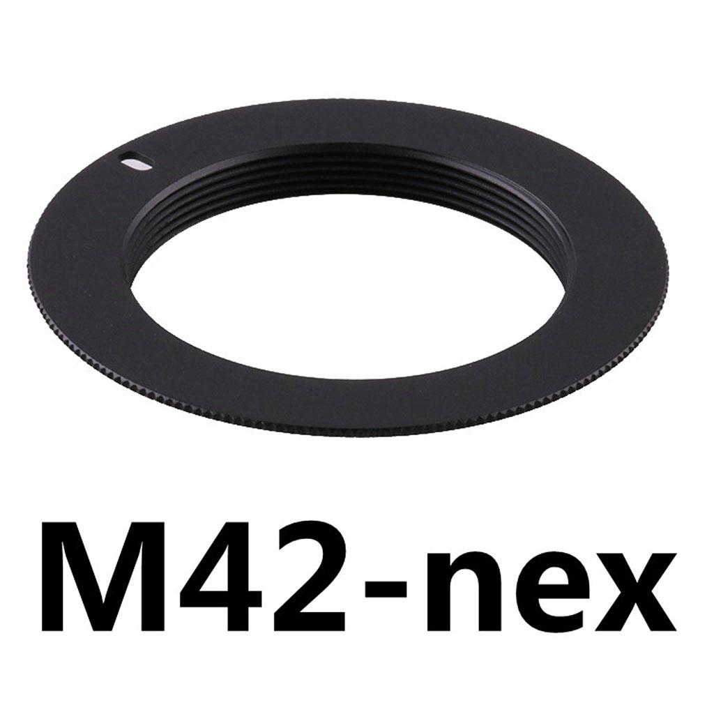 Металлическое переходное кольцо M42 для объективов с креплением E, NEX-3, NEX5n, NEX5t, A7, A6000, кольцо-адаптер для объектива