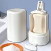 Soapy Bar Crusher Holder Wall-mounted Soap Grinding Box Refillable Soapy Bar Dispenser For Bathroom Hand Washing
