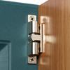 43/50/60/70Mm Cabinet Copper Touch Beads Lock Self-Locking Door Spring Clip Latch - Cupboard Closet Durable Double Ball Catches