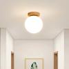 IRALAN Nordic Glass Ceiling Light Single LED Потолочный светильник для прихожей, коридора, балкона, гостиной, спальни, прохода, светильники