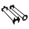 7 Sizes Sink Wrench Set Basin Wrench Carbon Steel Under Sink Wrench Plumbers Wrench  Tight Spaces