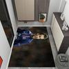 Man Phone Necklace Floor Mat Perfect for Outdoor Hallway Dormitory Kitchen Antislip Carpet Decorate Offices