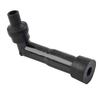10-12mm Motorcycle Spark-Plug Cap / Resistor Cover Black 102º #XD05F-R Fittings