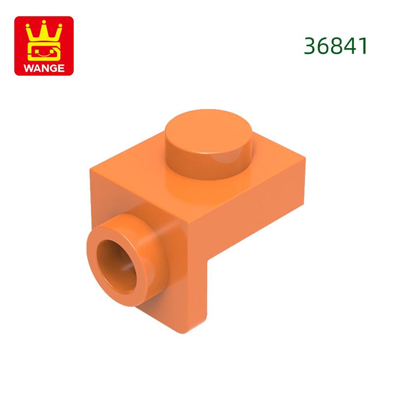 Нетоксичный 358 шт./Лот Скоба с 2 отверстиями спереди 1x1 - 1x1 Кубик Цвета Moc Аксессуары Совместимый с 36841 Кирпичик Детские Игрушки