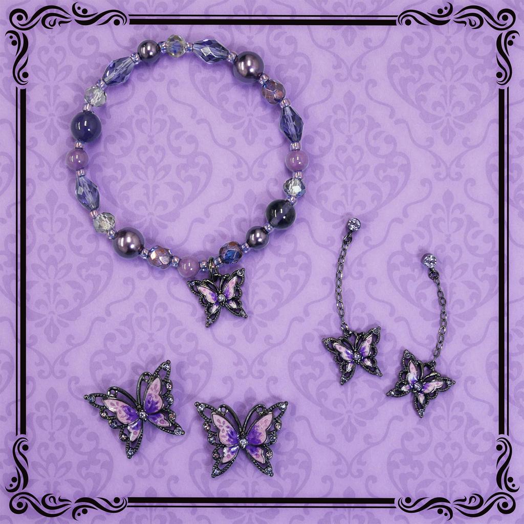 Butterfly Motif Earrings SAME1524 XV [Anna Sui]