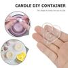 10 шт. Форма для свечей, термостойкий подстаканник для свечей, фитили для свечей для DIY искусства, свадьба