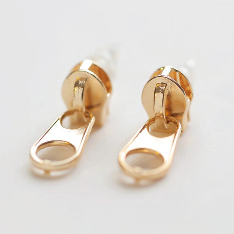 1 пара унисекс, забавные серьги-гвоздики в форме молнии, серьги-гвоздики в стиле панк, вечерние серьги-гвоздики для ушей, ювелирные изделия