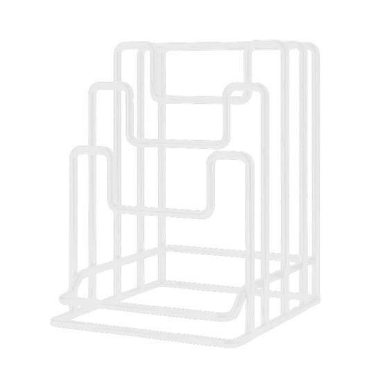 1/2 шт. Держатель для разделочной доски, подставка для крышки кастрюли, 5 сеток, прочная несущая кухонная столешница, органайзер для разделочной доски