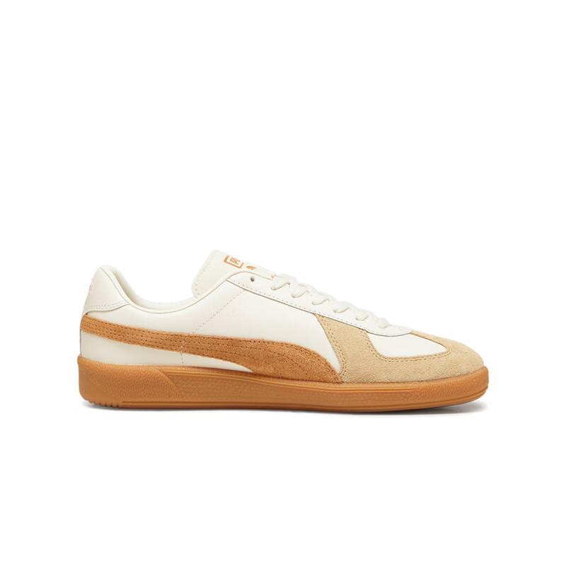 Puma Army Trainer Retro Casual Soft Comfortable Non-Slip Lightweight Low-Top Sneakers Unisex Sneakers White 386607-16