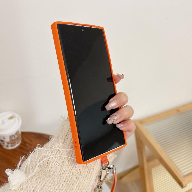 Мягкий силиконовый чехол для телефона цвета конфет для Samsung S25 Ultra S24 FE S23 Plus, кожаный ремешок из жидкого силикагеля для Galaxy S23 Ultra S22 S21 S20