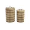 Basket Set DKD Home Decor 40 X 40 X 63 Cm Bamboo