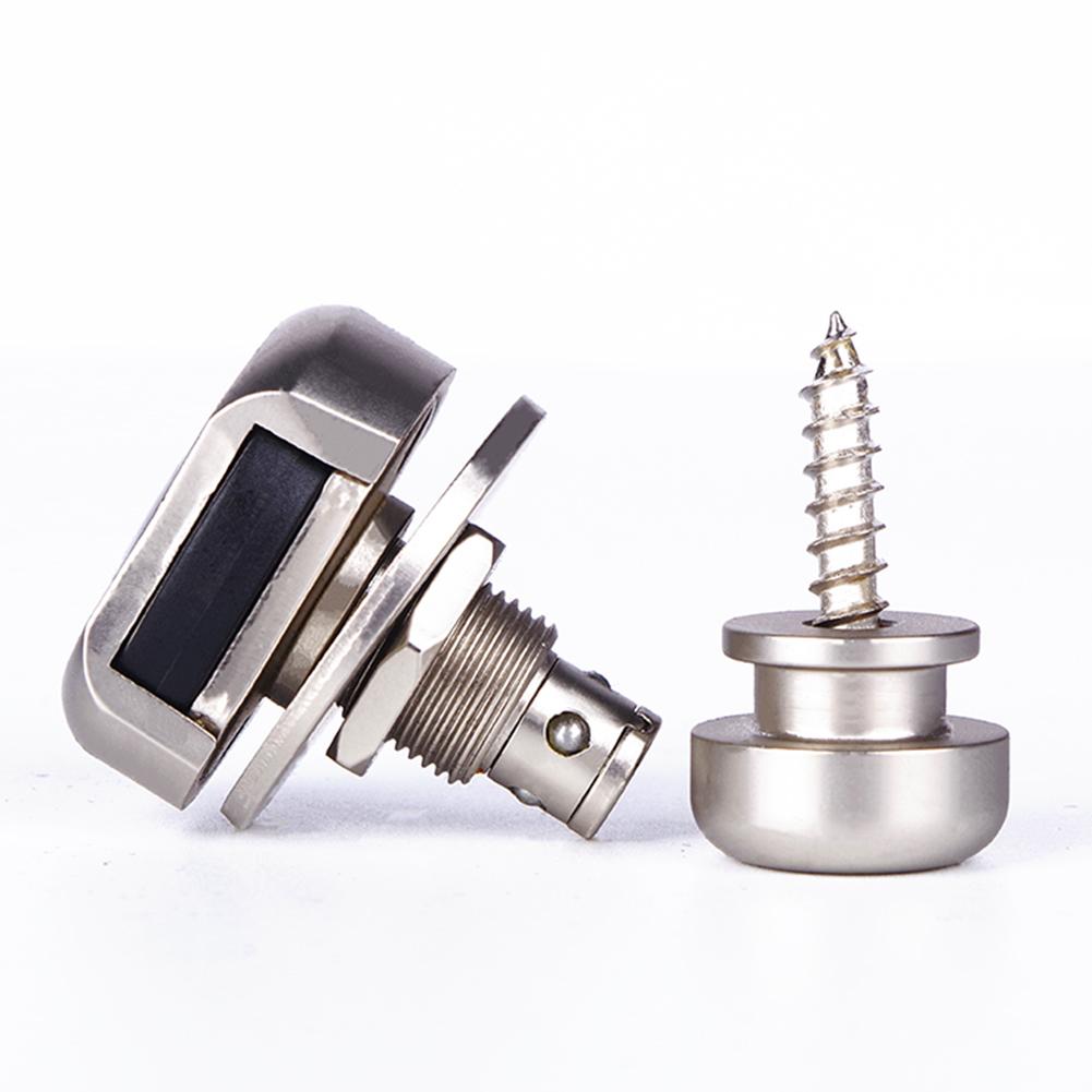 2 Pcs Guitar Strap Locks with Mounting Screws Guitar Strap Locks Set Guitar Strap Button Locks for Electric/Bass/Acoustic Guitar