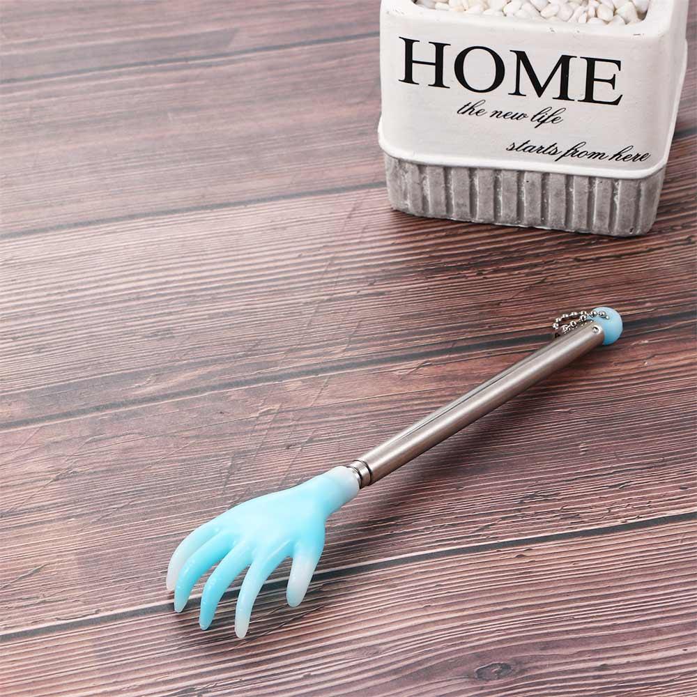 shape Telescoping Back Scratcher Finger-Like Scratching Backscratcher Extendable Massage Stick