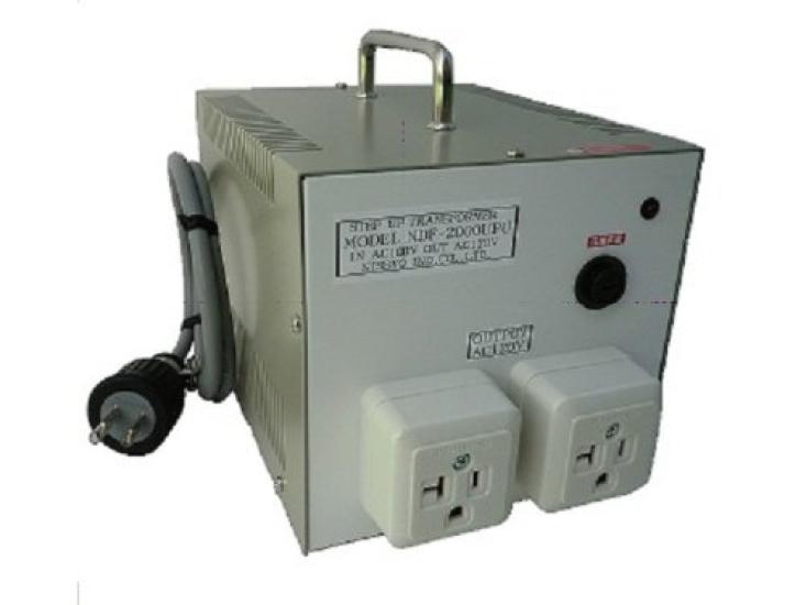 Трансформатор Nissho Kogyo трансформатор NDF UPU тип Выходная мощность 2000 Вт трубчатый предохранитель повышающий серия Up AC100-127V (заменяемый) НДФ-2000ВПС