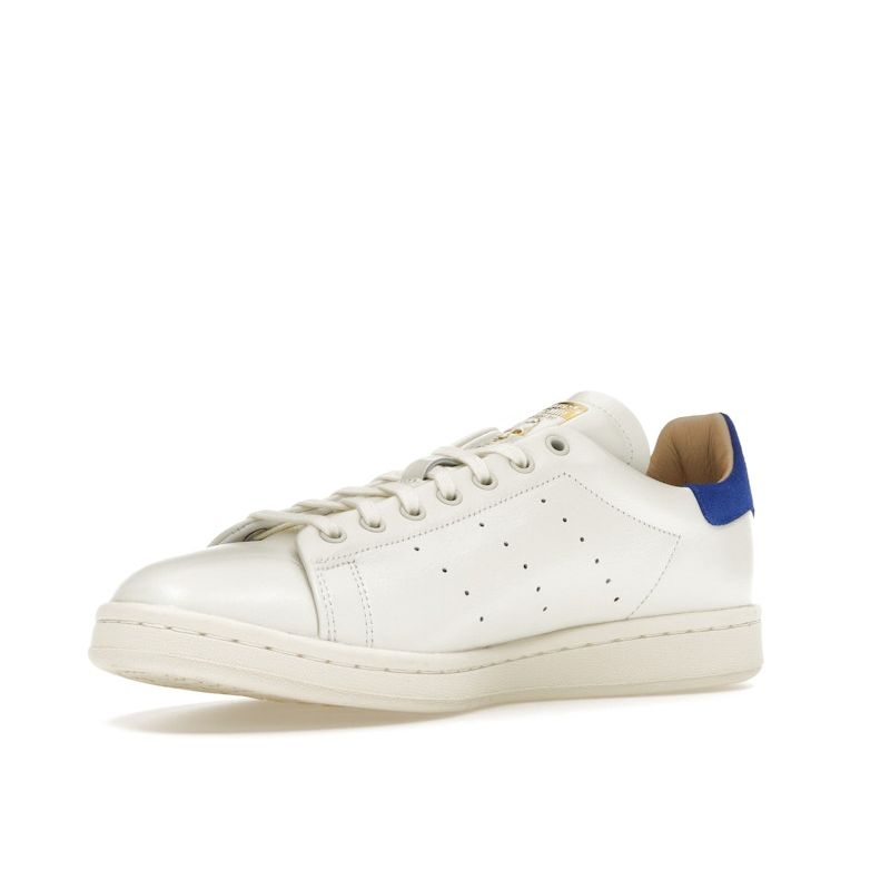 Adidas Stan Smith Lux Off White Royal Blue Кроссовки унисекс Кремово-белые ID1995