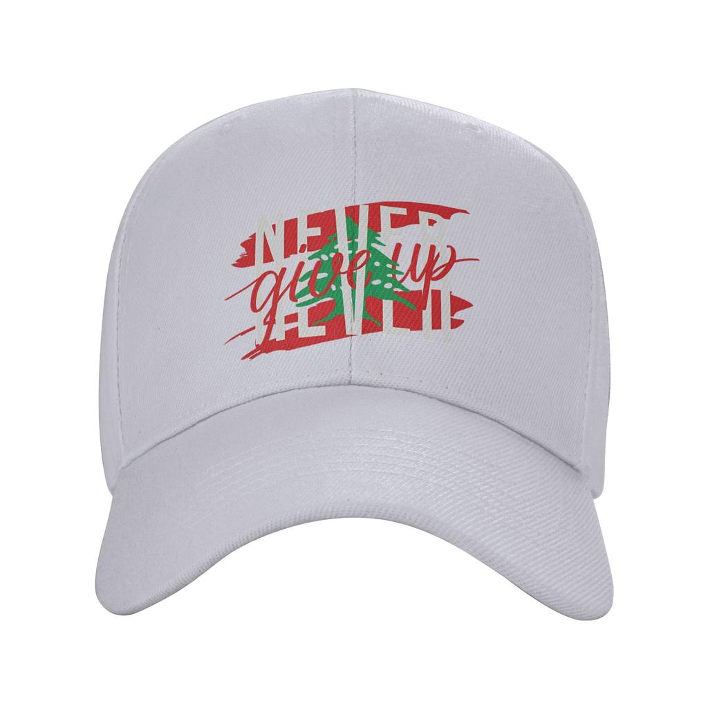 Lebanon Flag Solidarity Casual Baseball Cap Summer Lebanese Never Give Up Trucker Hat Hats Couple Women Fashion Baseball Caps
