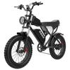 Электровелосипед Ridestar Q20 1000W, Аккумулятор 48V 20Ah, SHIMANO 7 скоростей, Гидравлические тормоза, Шины 20×4.0 Черный
