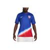 Nike Футбольная форма США 2024 Стадионная выездная Реплика Старый Королевский/Спортивный Красный/Белый/Белый Мужская Уличная одежда FJ4277-417