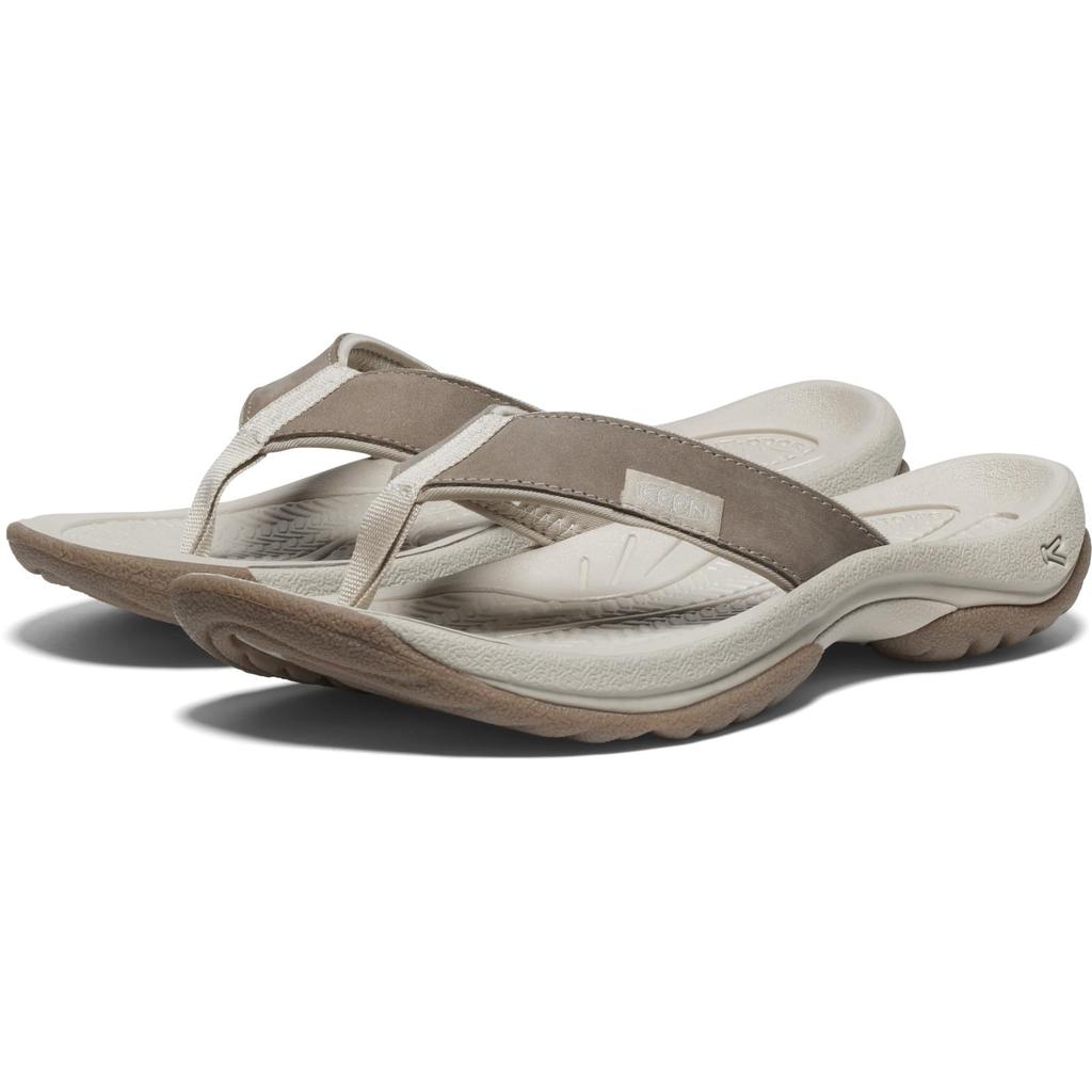 Сандалии KONA FLIP TG Kona Flip TG BIRCH см [KEEN] Женские BRINDLE/SILVER 25.0