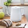 Ручной чайник электрический чайник белый стильный чайник из нержавеющей стали кофейник капельный электрический чайник до 800 мл