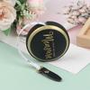 Portable Retro 1.5m Measure Ruler Mini PU Leather Tape Measure Centimeter Inch Roll Tape