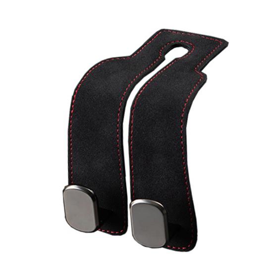 Двойной крючок на спинке автомобильного сиденья, держатель для телефона, износостойкий, прочный, универсальный, простой в установке, крючок для хранения на заднем сиденье автомобиля