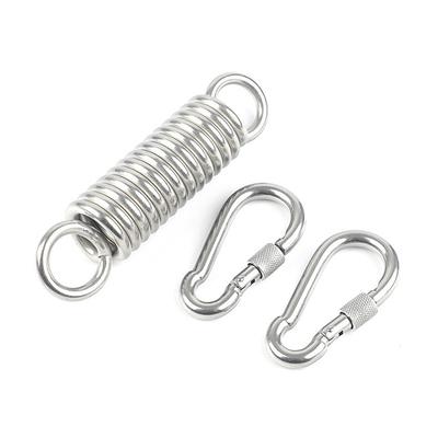 Сверхпрочные подвесные кресла Пружины для гамака Пружины из нержавеющей стали Пружинная катушка Качели Уличный гамак Торсионная подвесная пружина с крюком