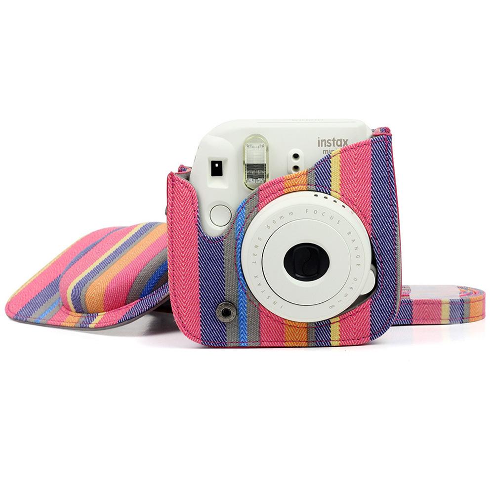 Портативная сумка для камеры Polaroid с ремнем, защитный чехол для камеры из искусственной кожи