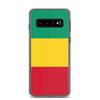 Coque Téléphone - Samsung - Galaxy S10 - Drapeau Guinée - Souple - Multicolore