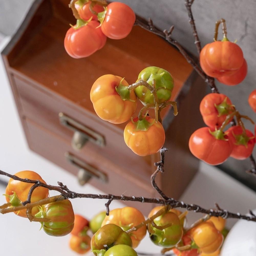 Handmade Artificial Pumpkin Branches Foam Fake Plants Simulation Pumpkin Festival Decoration