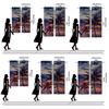 Шторы с принтом кокосовых пальм, чехол для карниза, рождественские украшения, для повседневной домашней комнаты, изготовлены из полиэстера