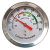 Thermomètre à compost - thermomètre à cadran