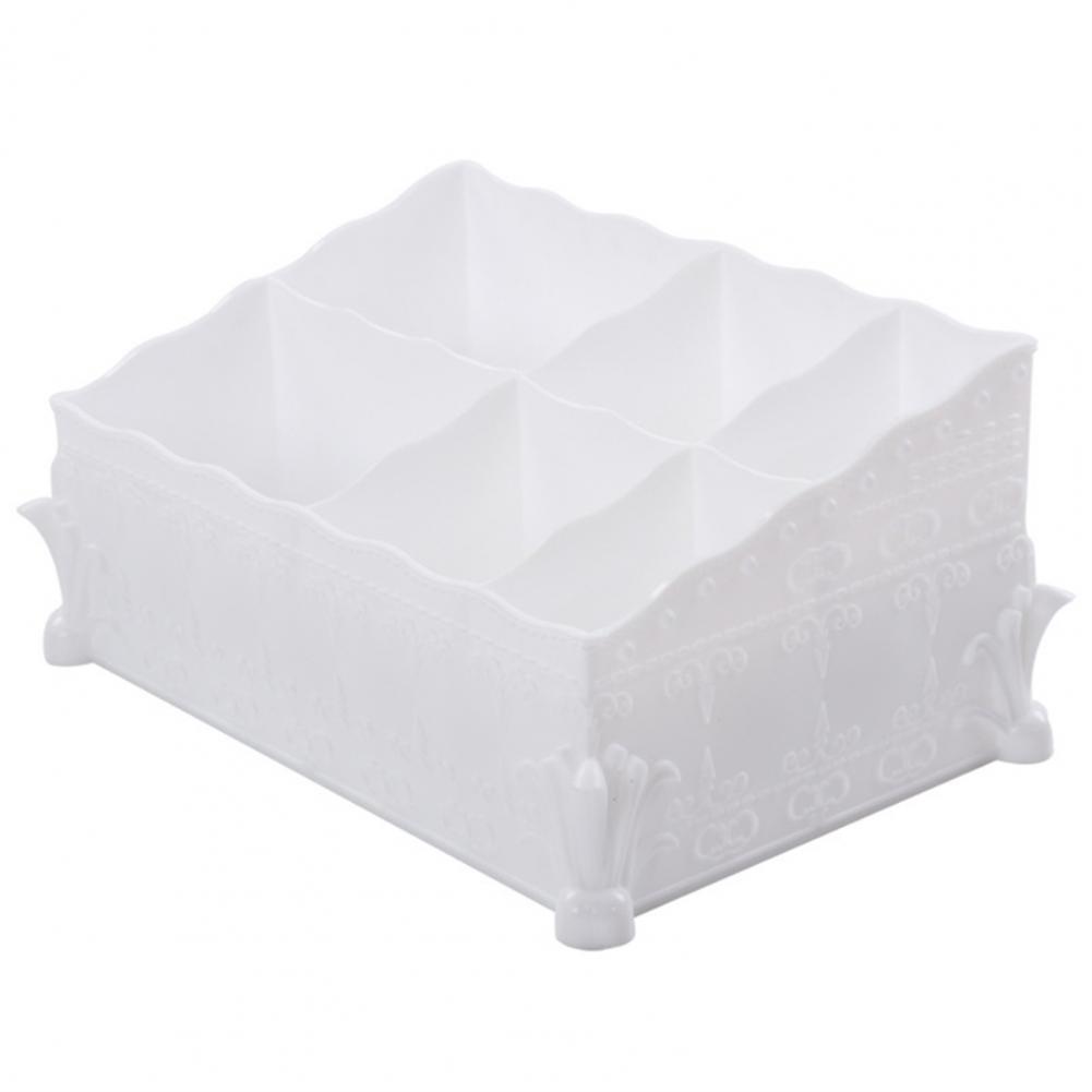 Коробка для хранения косметики, высокая прочность, АБС-пластик с несколькими сетками, контейнер для кистей для макияжа, корзина для ручек, настольная коробка для хранения мелочей