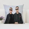 Reversible Printed Pillow Cover DDepeche MMode Fan Gift Home Sofa Decorative Cushion Cover Chair Lumbar Cushion x