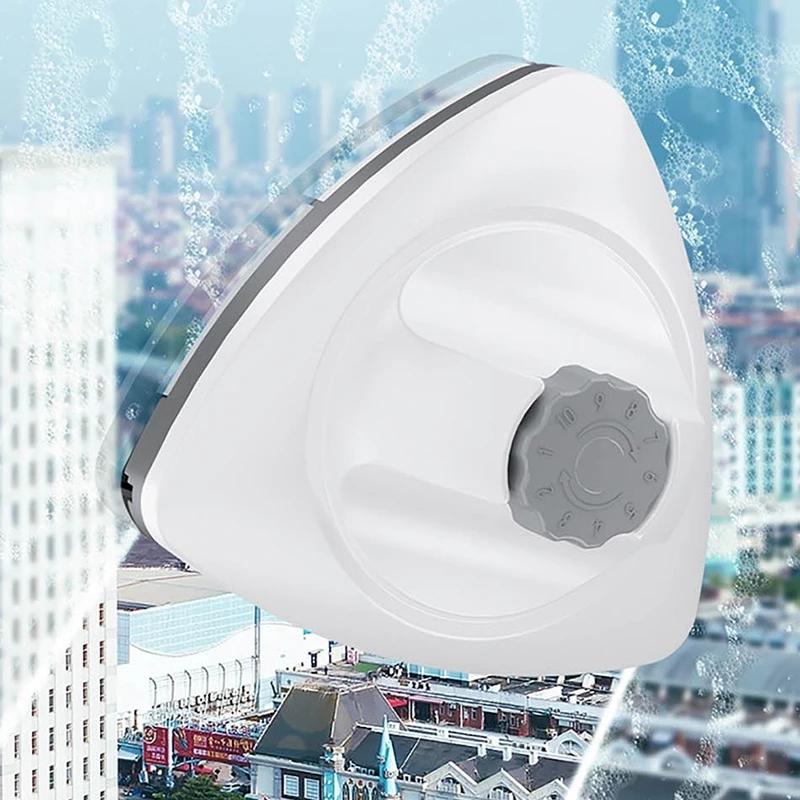 Регулируемая магнитная щетка для чистки окон, двухсторонняя магнитная щетка для мытья окон, бытовой инструмент для чистки