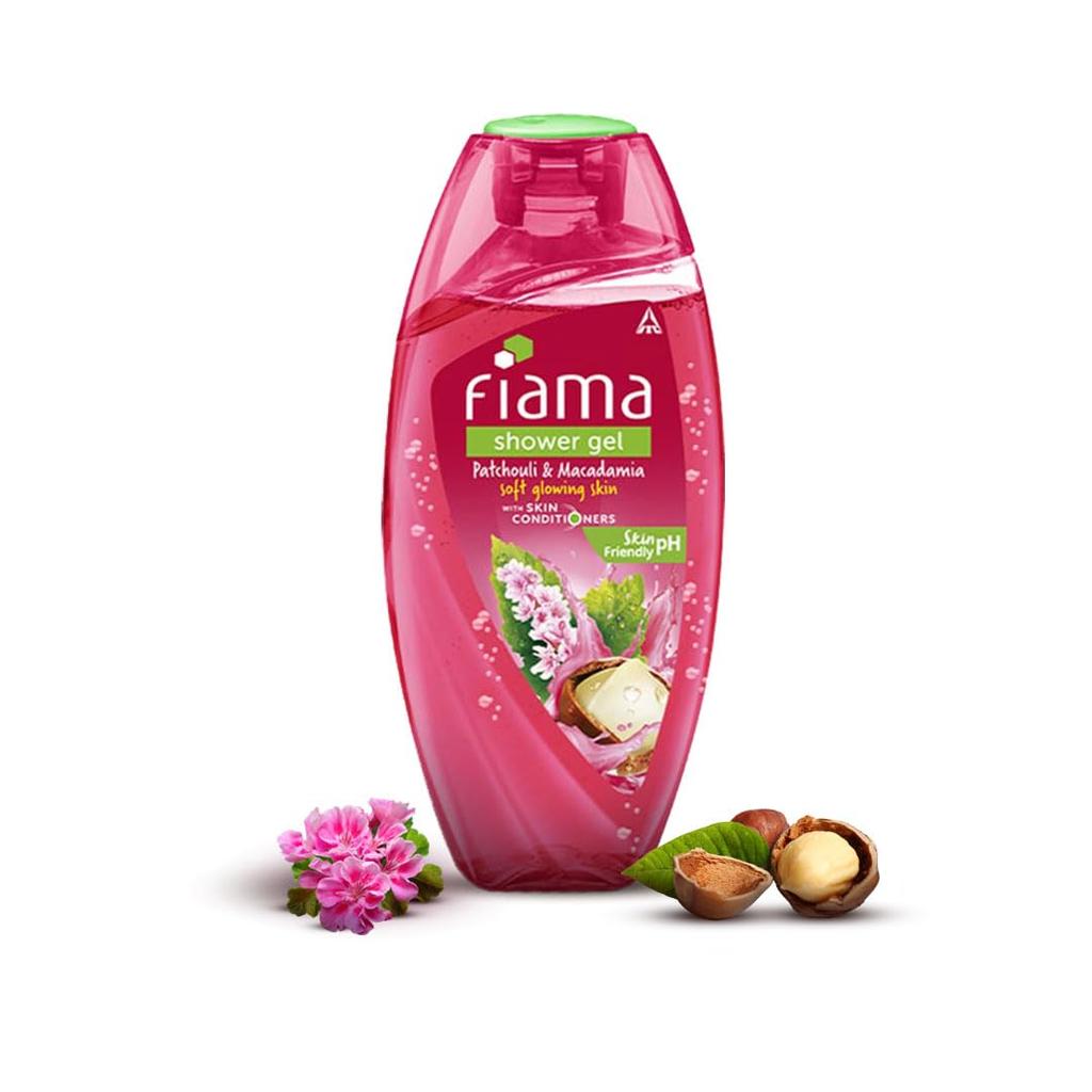 Гель для душа Fiama Body Wash Пачули и Макадамия 250 мл Упаковка из 1 шт. Мягкая сияющая кожа для женщин и мужчин