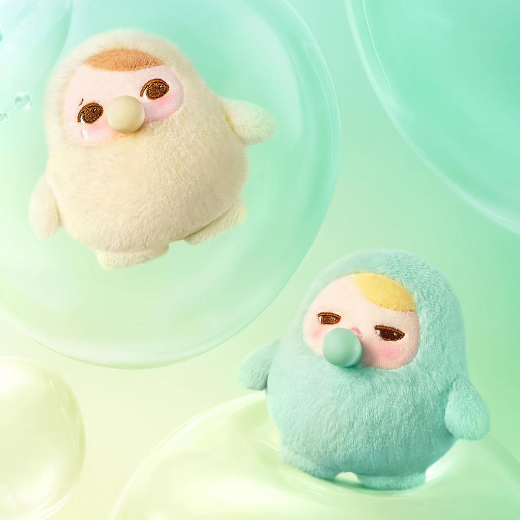 POP MART PUCKY BEANIE BUBBLE UP Series Plush Pendant Pop Mart Gachapon Blind Box Figure Plastic Model Premium Toy PVC Soft Vinyl Original Character