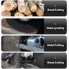 288VF 100mm/125mm Brushless Angle Grinder Cordless Angle Grinder Polishing Wood Metal Stone Cutter Cut-Off Machine