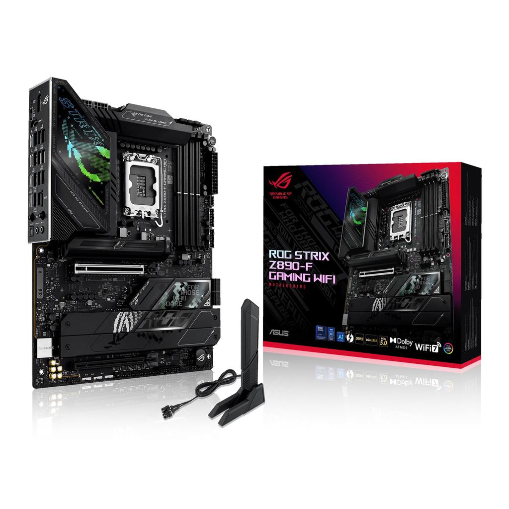 ASUS ROG STRIX GAMING WIFI Intel Core Ultra Processors Compatible LGA 1851 Z890 Equipped DDR5 Motherboard Domestic Authorized Distributor Product