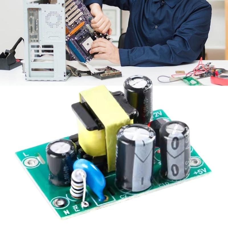 Модуль преобразователей AC/DC с двумя выходами, преобразующий AC 110В 220В в DC5В и 12В для использования