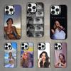 Чехол для iPhone SE, 13, XS, 14, MAX, 12, 11, 17, 15, Mini, Pro, 16 от певицы Tini S-Stoessel, Черный матовый силиконовый чехол