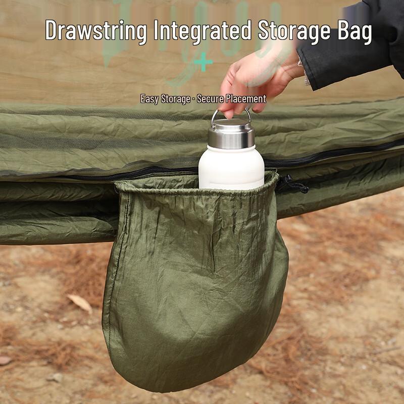 OLOEY Anti-Rollover Nylon Camping Hammock