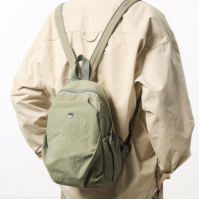 Однотонный легкий нагрудный рюкзак унисекс большой емкости для путешествий и поездок на работу